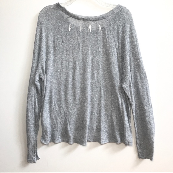 NEW Vs Pink lightweight sweater top sz L - Picture 1 of 6